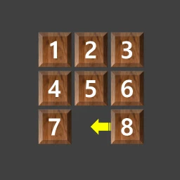 Symbol von Sliding Puzzle