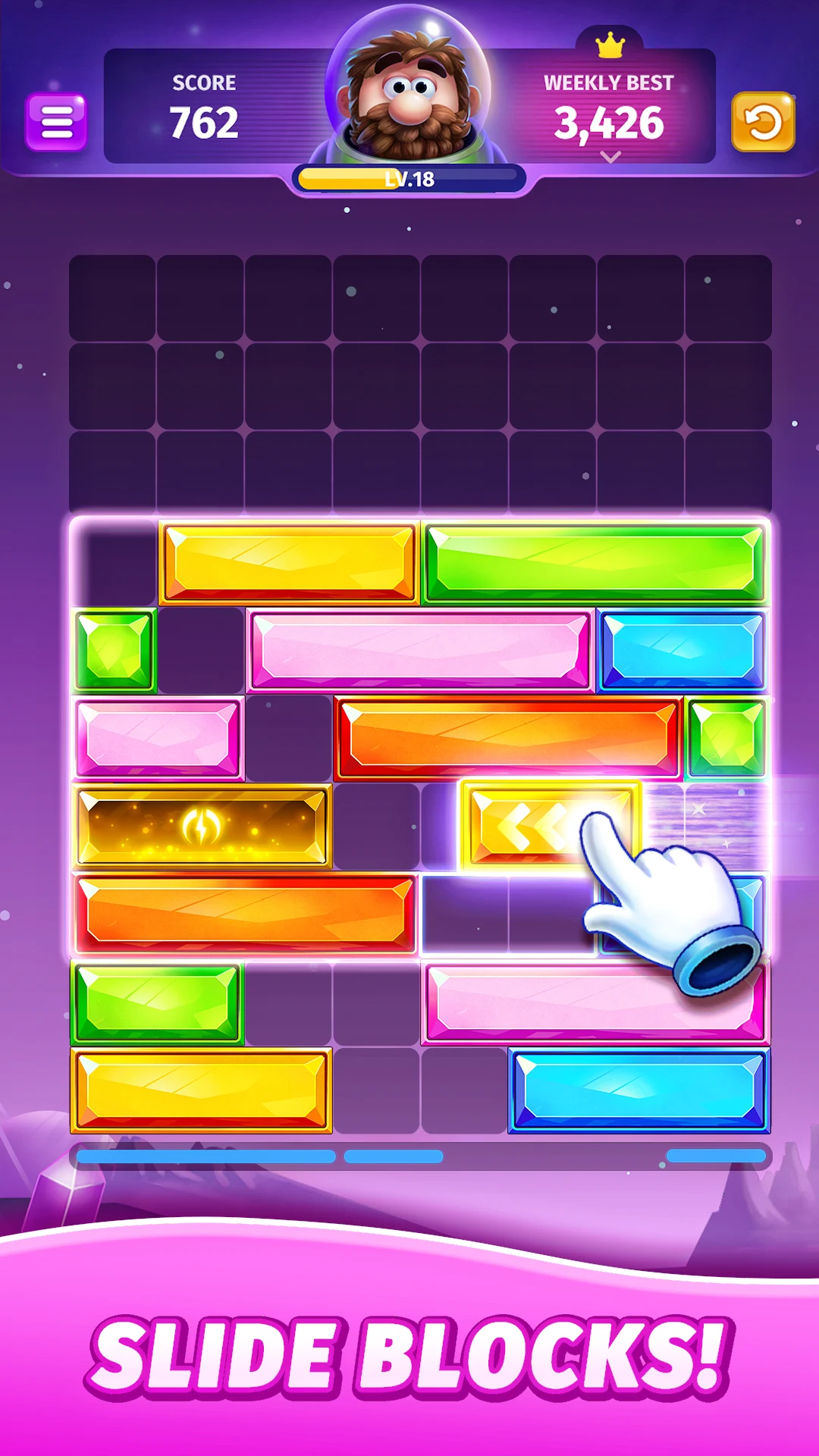 Jewel Sliding® - Block Puzzle screenshot